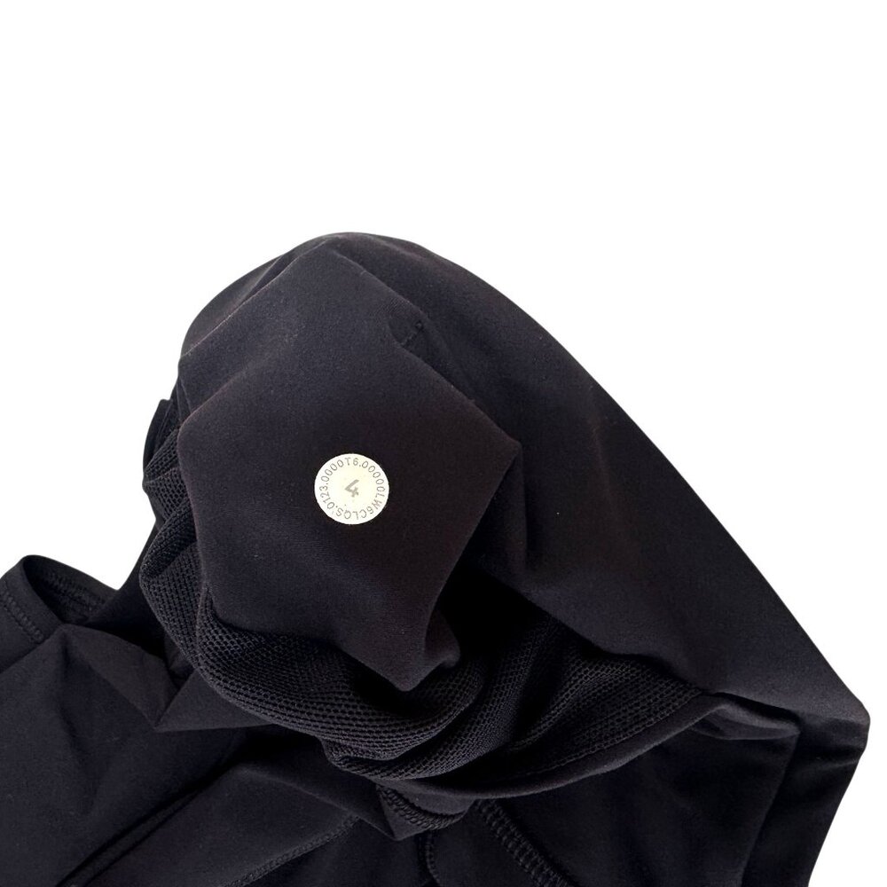Lululemon Fast & Free Crop II Black Size 4 - Picture 6 of 7